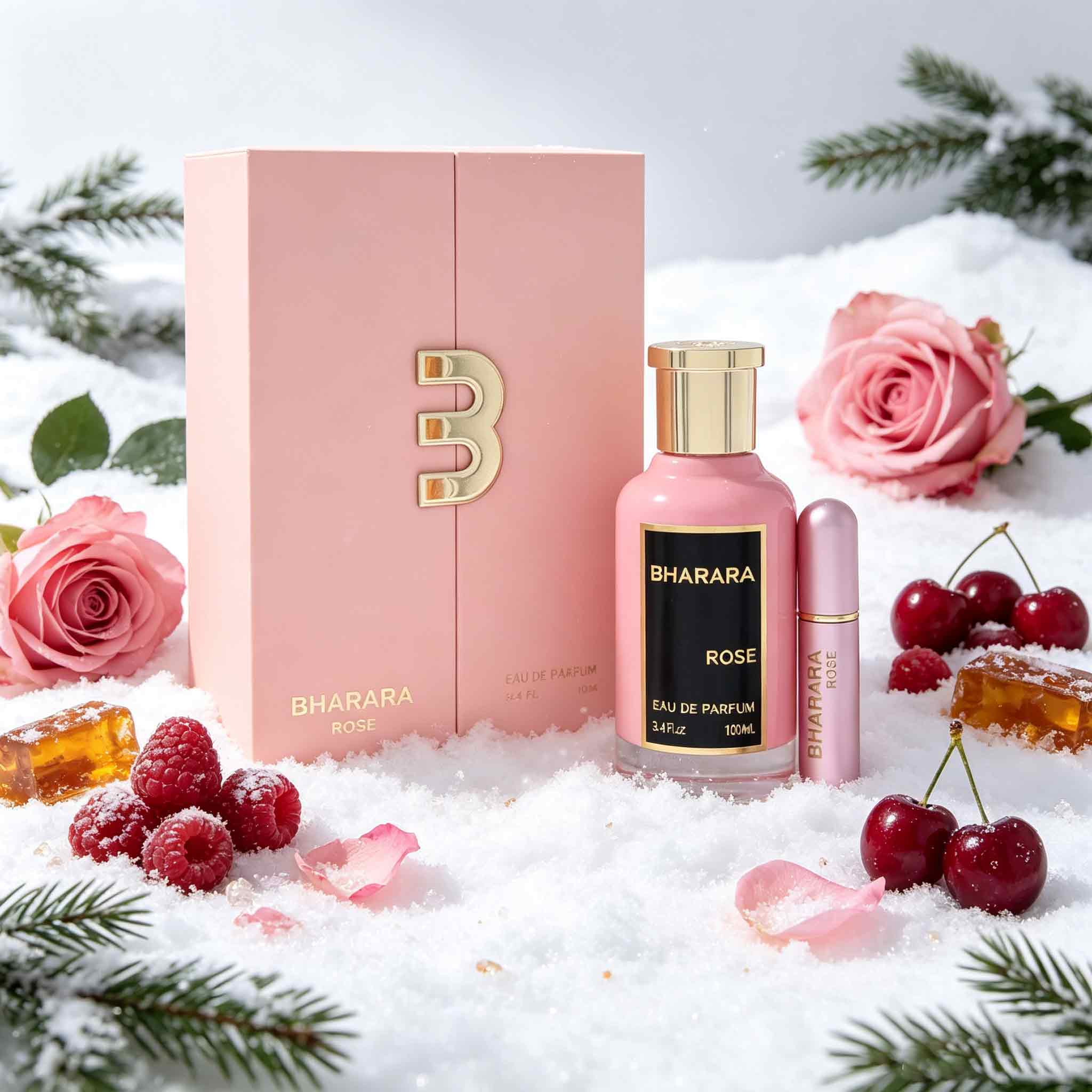 Perfume Fragrance Logo - Coffret cadeau de parfum Bharara Rose