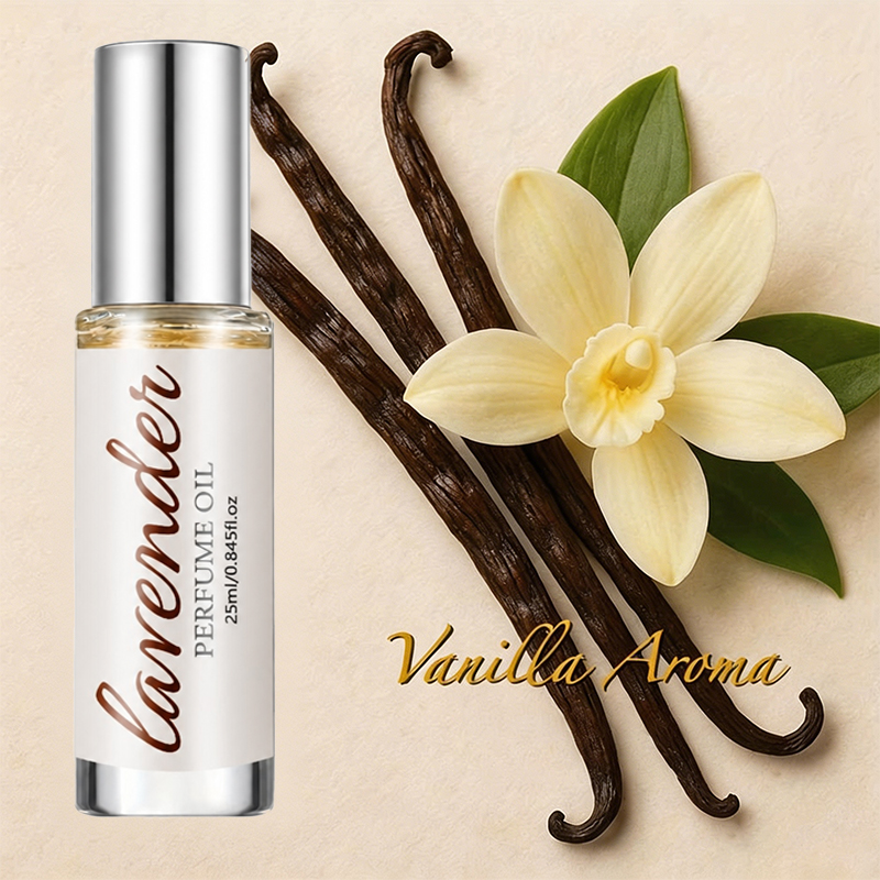 Vanilla Perfume Oil - Spray d'huile essentielle parfumée à la
