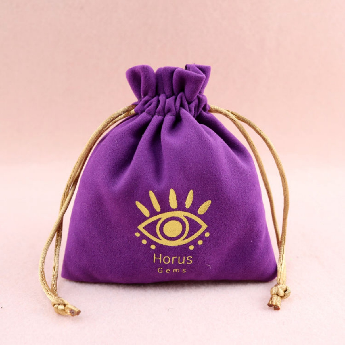 Perfume Fragrance Logo - Sacs à bijoux en velours doux