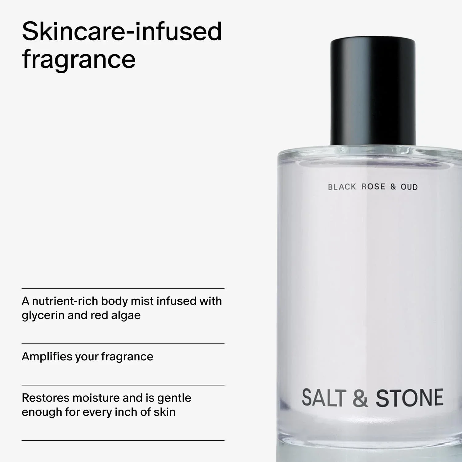 SALT & STONE Black Rose & Oud  - Fragrance Perfume Spray avis et prix