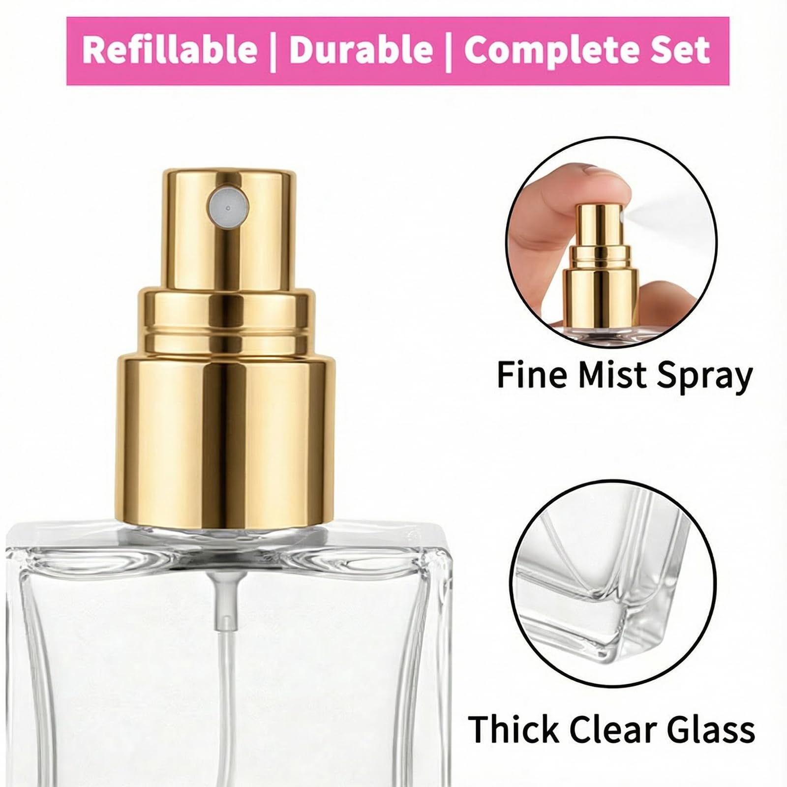Flacons vaporisateurs de parfu - Perfume Travel Set avis et prix