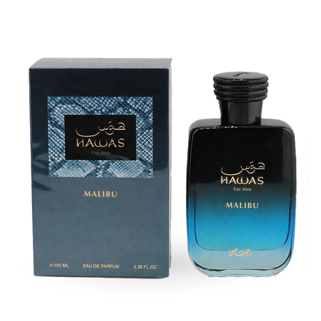 Rasasi Hawas Malibu Pour Homme - Perfume Fragrance Direct avis et prix