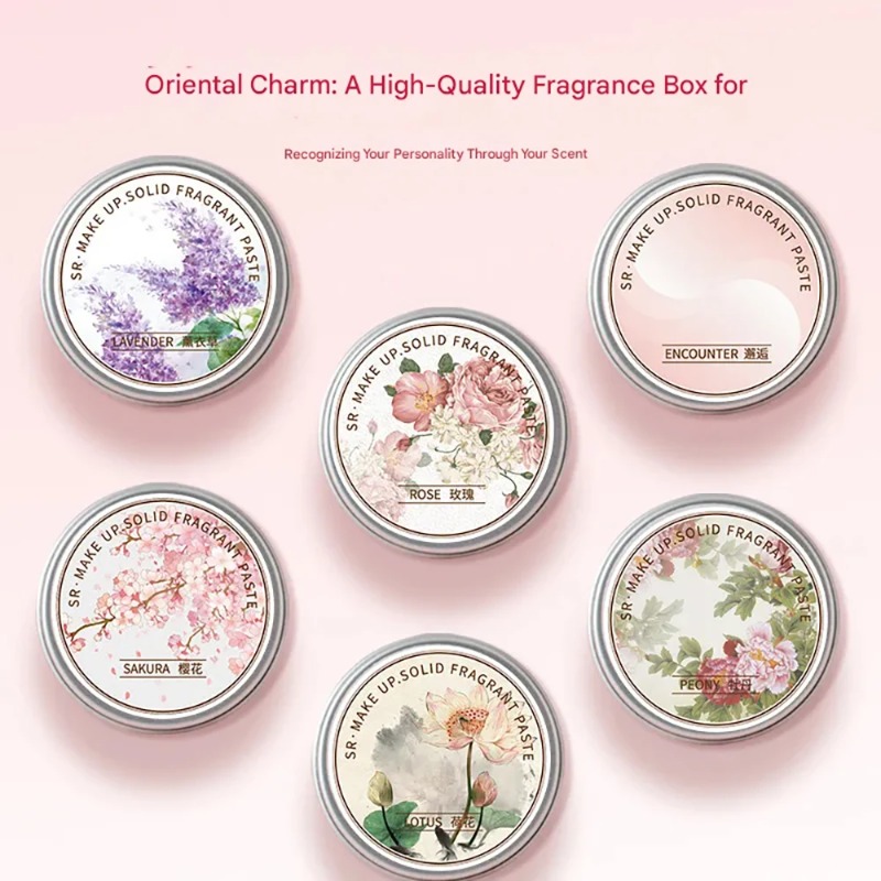 Parfum solide portable, baume  - Perfume Jasmine Fragrance avis et prix