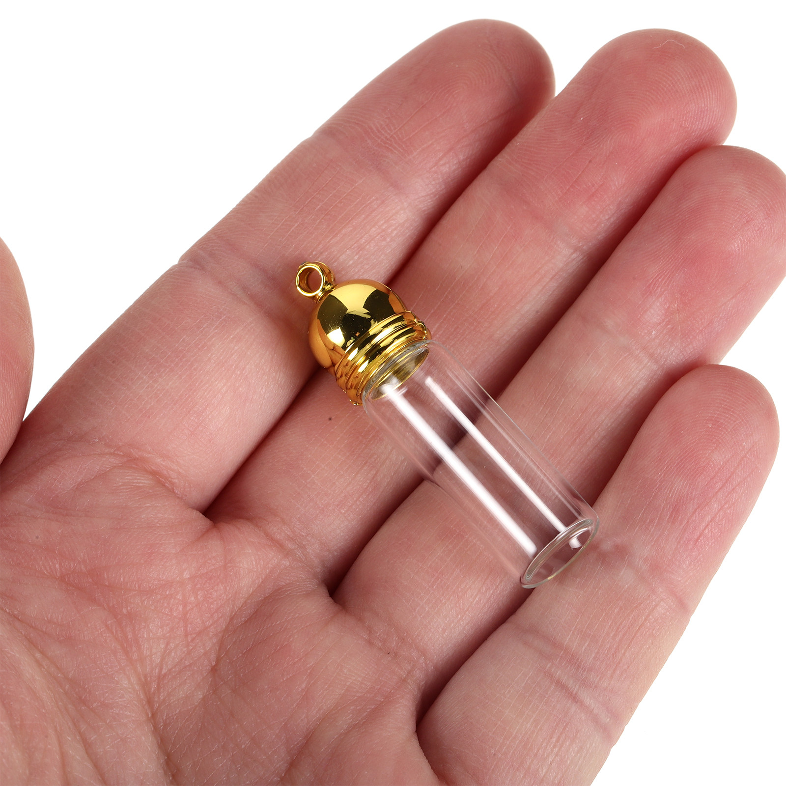 12 pendentifs miniatures en ve - Perfume Refill Bottle avis et prix