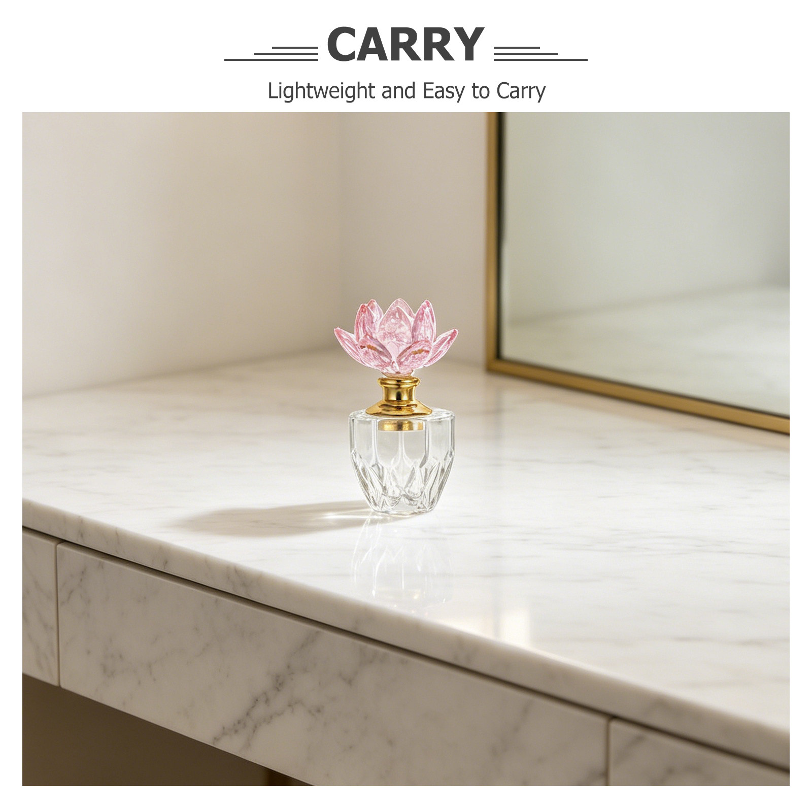 Flacon de parfum en cristal ro - Perfume Refill Bottle avis et prix